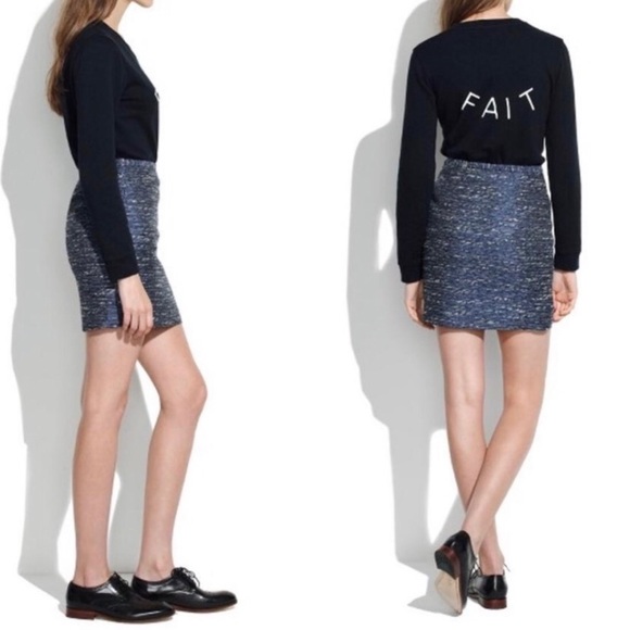 Madewell Dresses & Skirts - 2/$40 NWOT Madewell Shimmerweave Courtyard Skirt